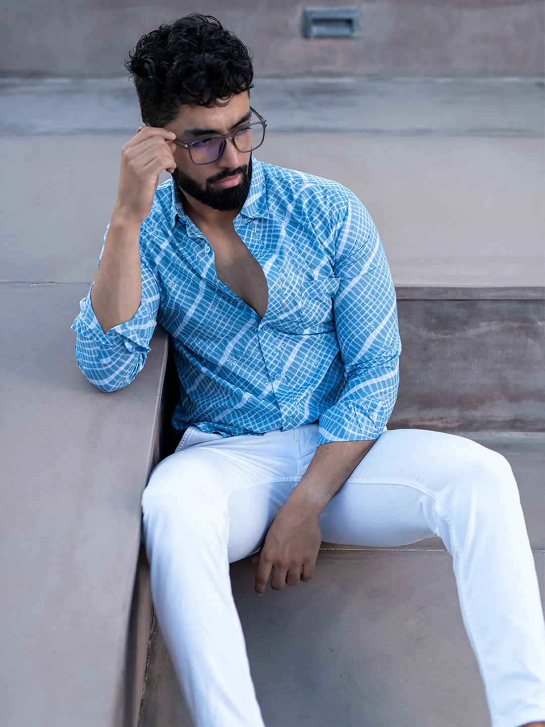 Averio Leheriya Printed Relaxed Fit Everyday Men's Shirt - Multiple Colors Available