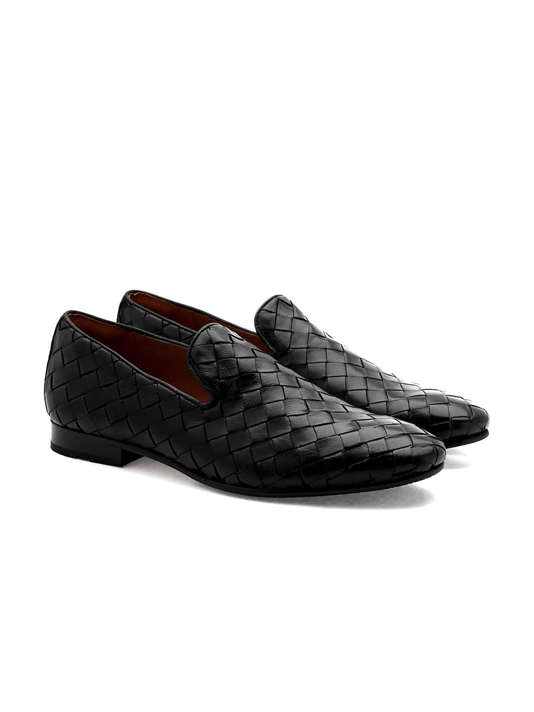 Ascot Textured Leather Slip-On Shoes - Multiple Colors Available