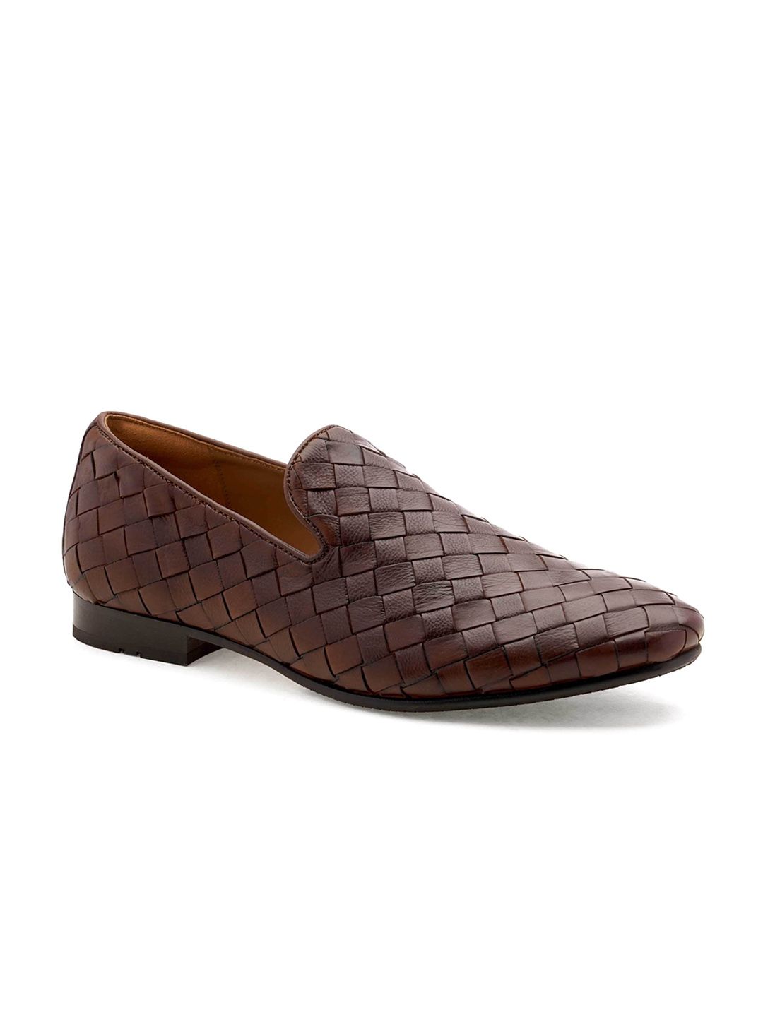 Ascot Textured Leather Slip-On Shoes - Multiple Colors Available