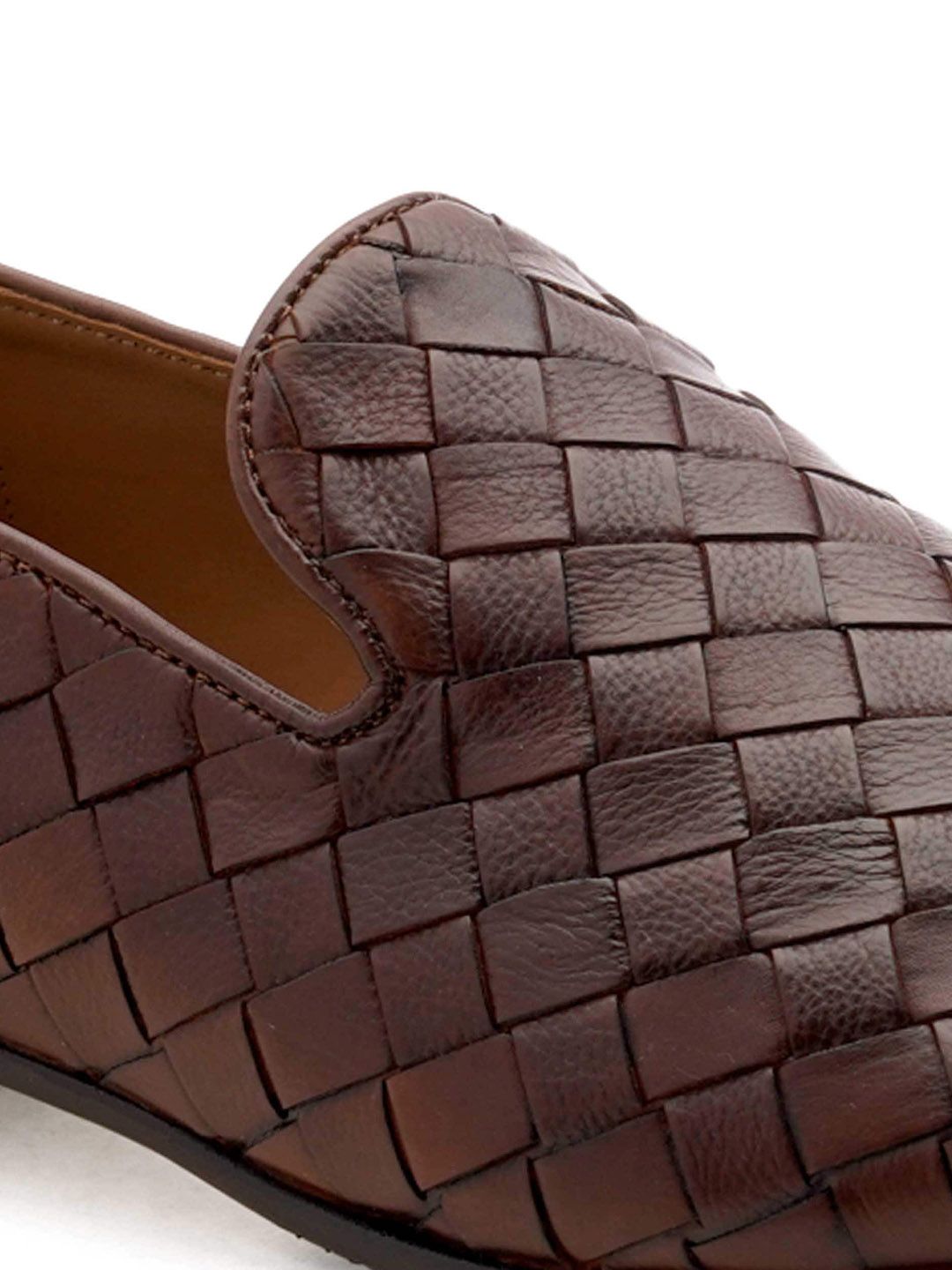 Ascot Textured Leather Slip-On Shoes - Multiple Colors Available