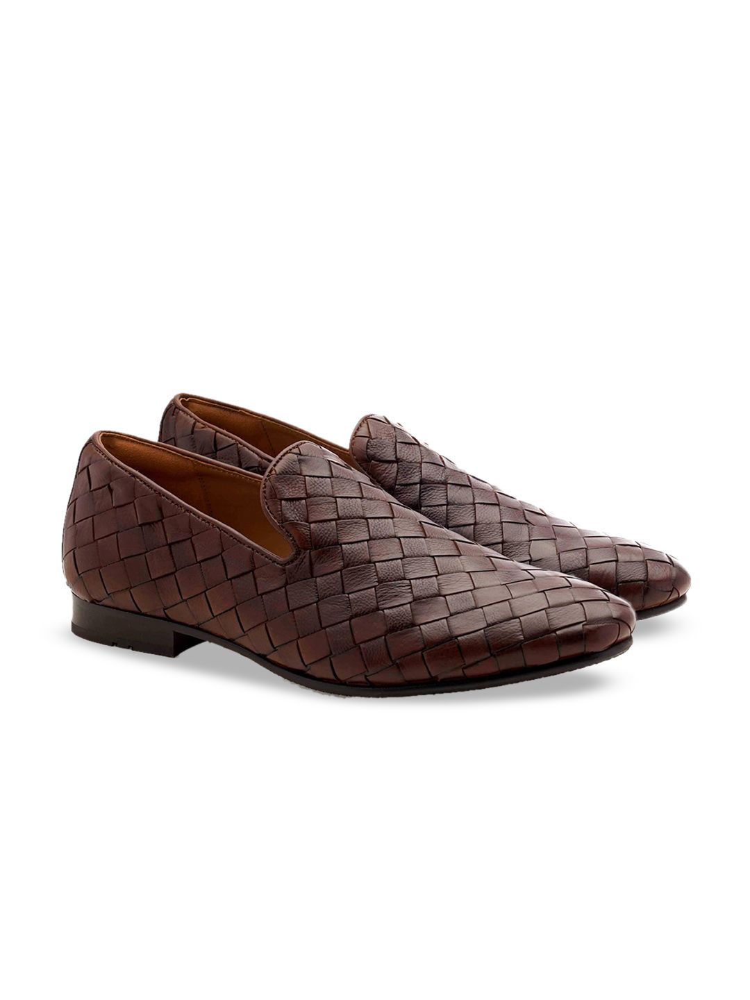Ascot Textured Leather Slip-On Shoes - Multiple Colors Available