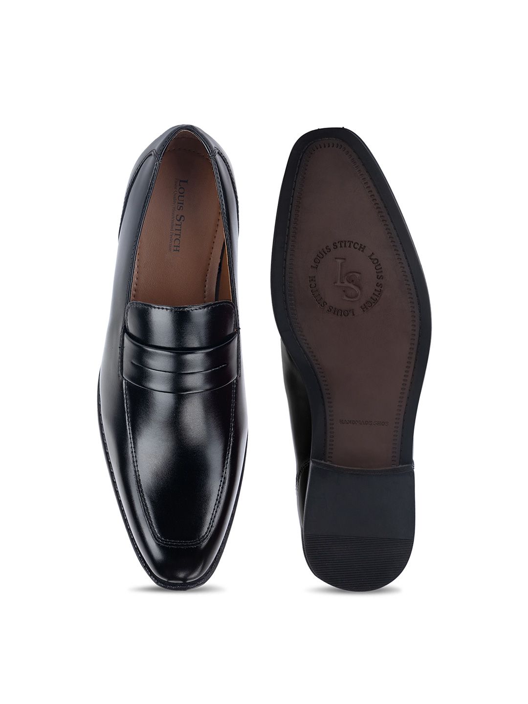 Monarch Leather Handcrafted Dual Tone Slip-On Shoes - Multiple Colors Available