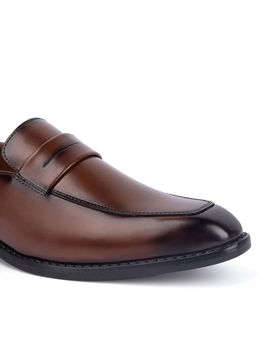 Monarch Leather Handcrafted Dual Tone Slip-On Shoes - Multiple Colors Available