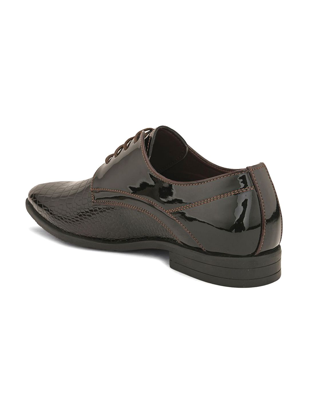 Barrister Patent Leather Derby Formal Shoes - Multiple Colors Available