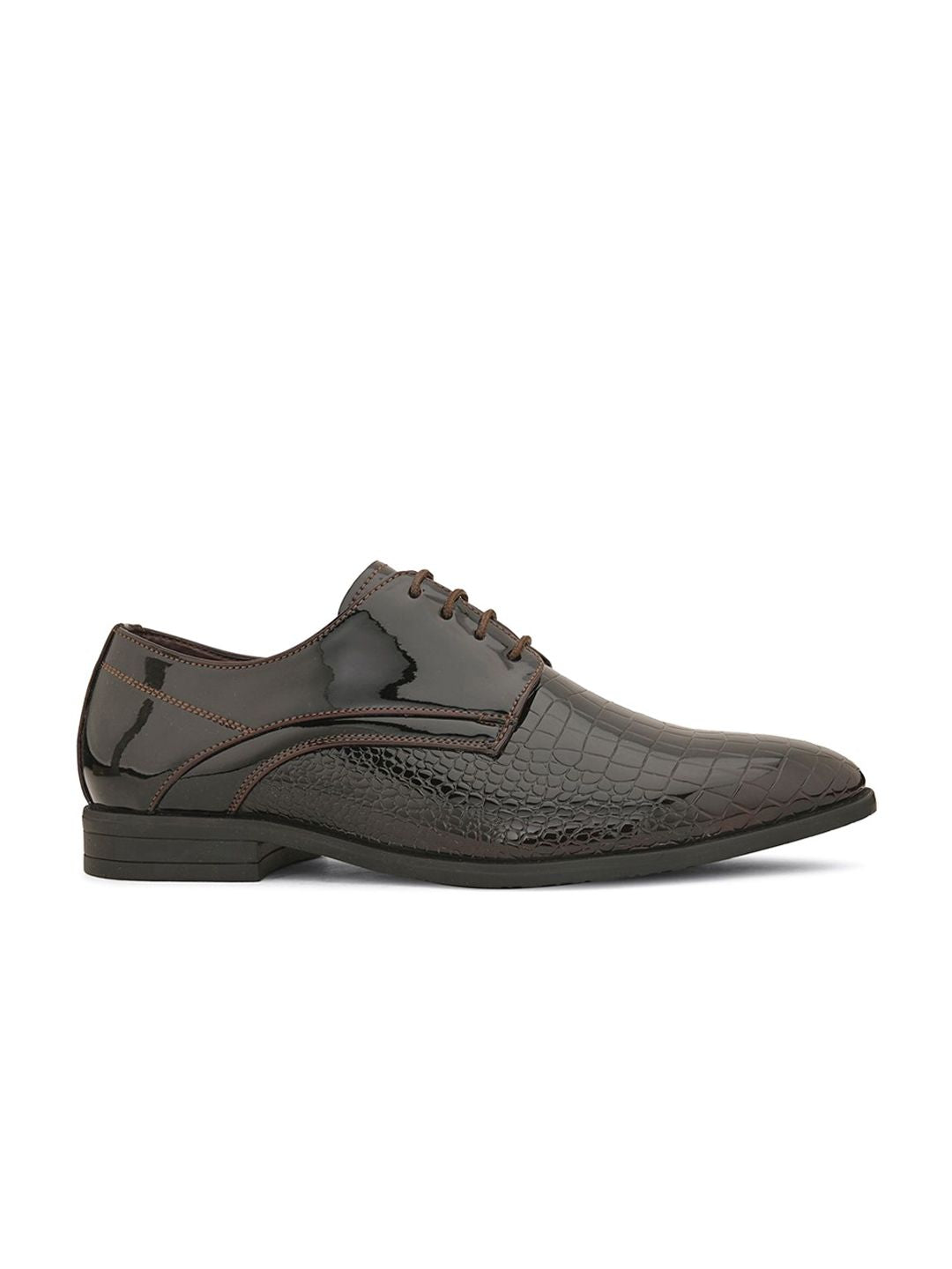 Barrister Patent Leather Derby Formal Shoes - Multiple Colors Available