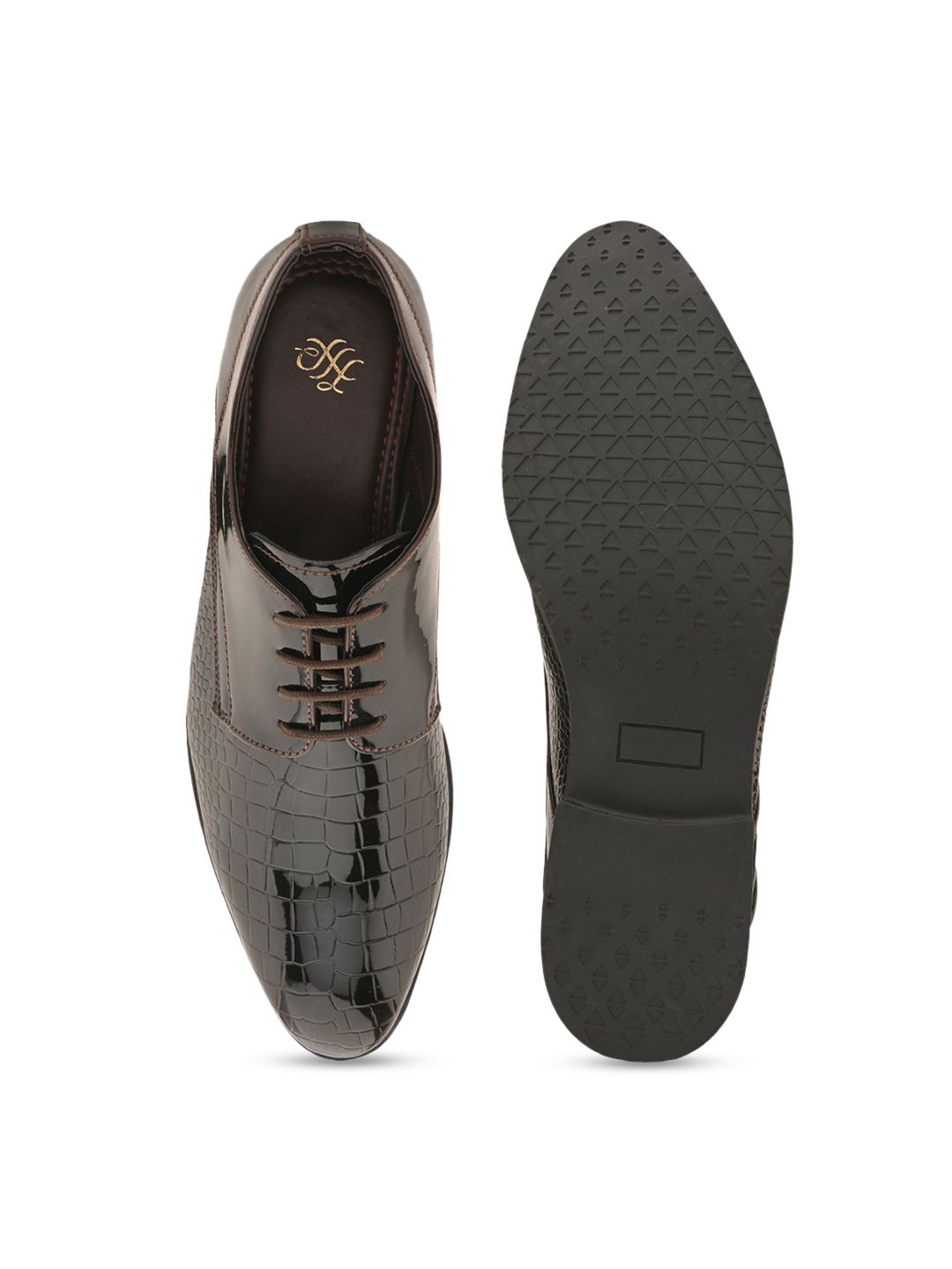 Barrister Patent Leather Derby Formal Shoes - Multiple Colors Available