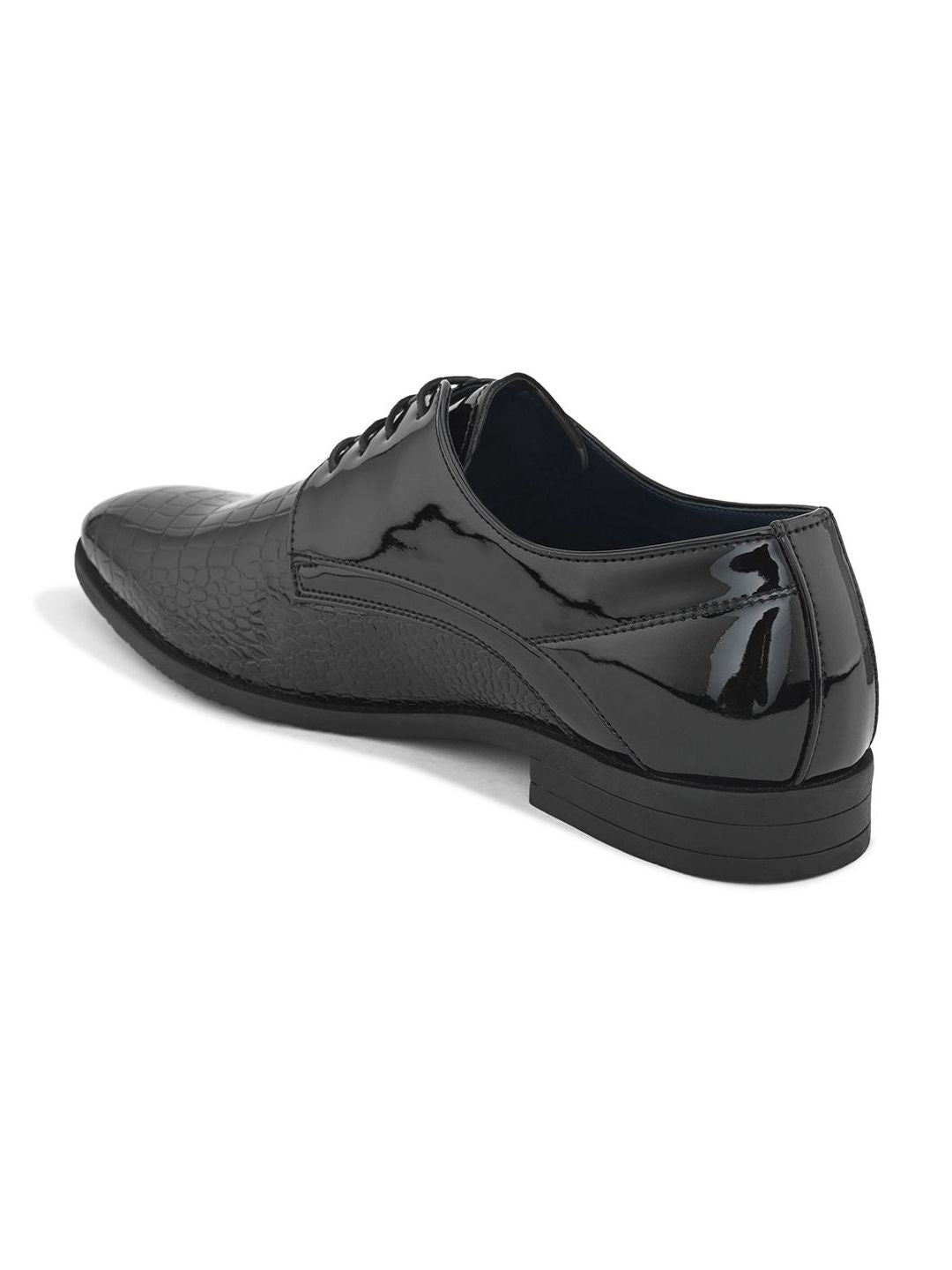 Barrister Patent Leather Derby Formal Shoes - Multiple Colors Available