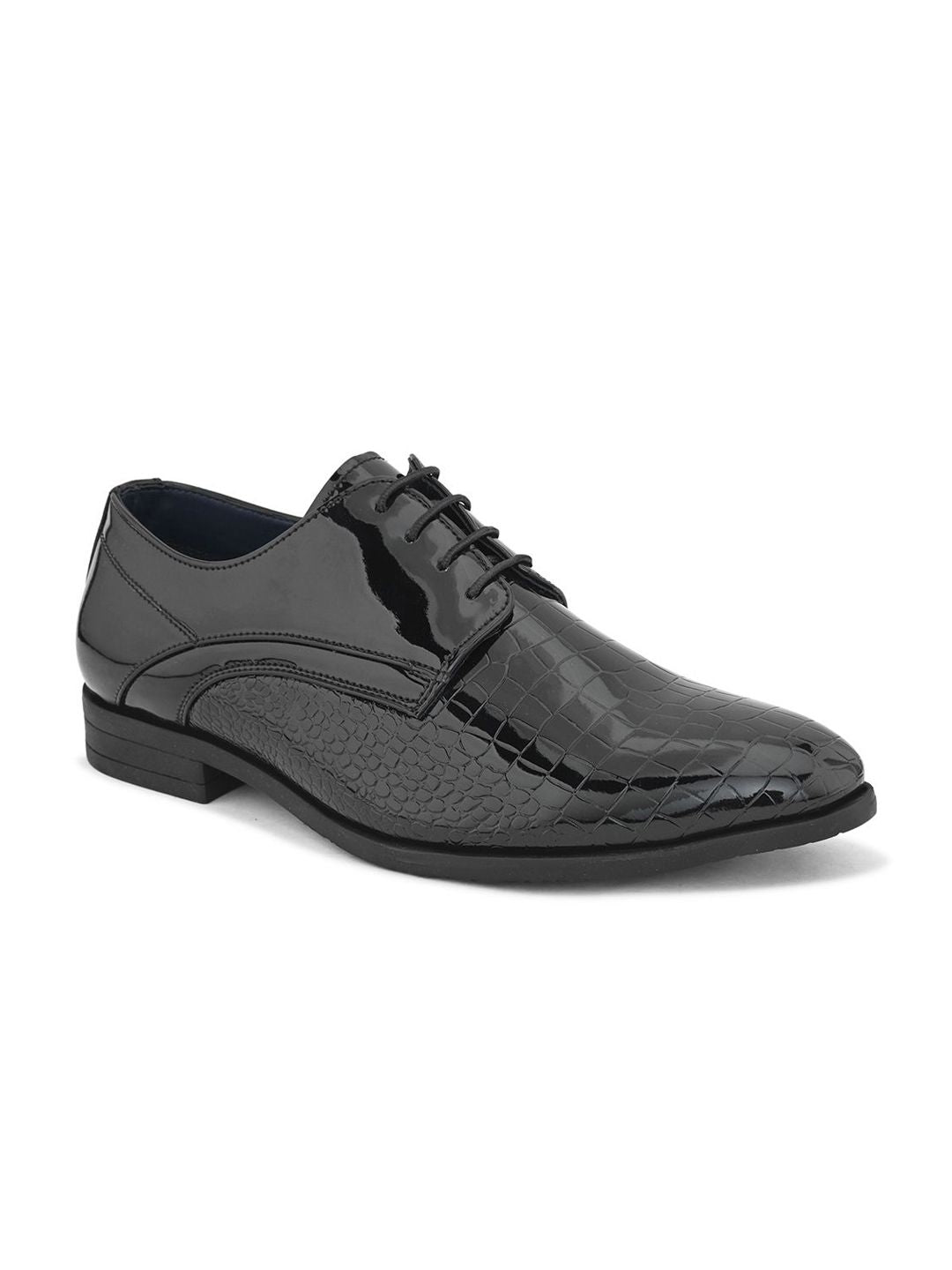 Barrister Patent Leather Derby Formal Shoes - Multiple Colors Available