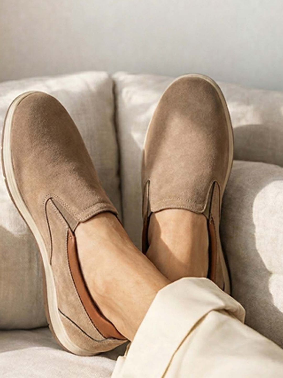 Venture Nubuck Leather Lightweight Loafers - Multiple Colors Available