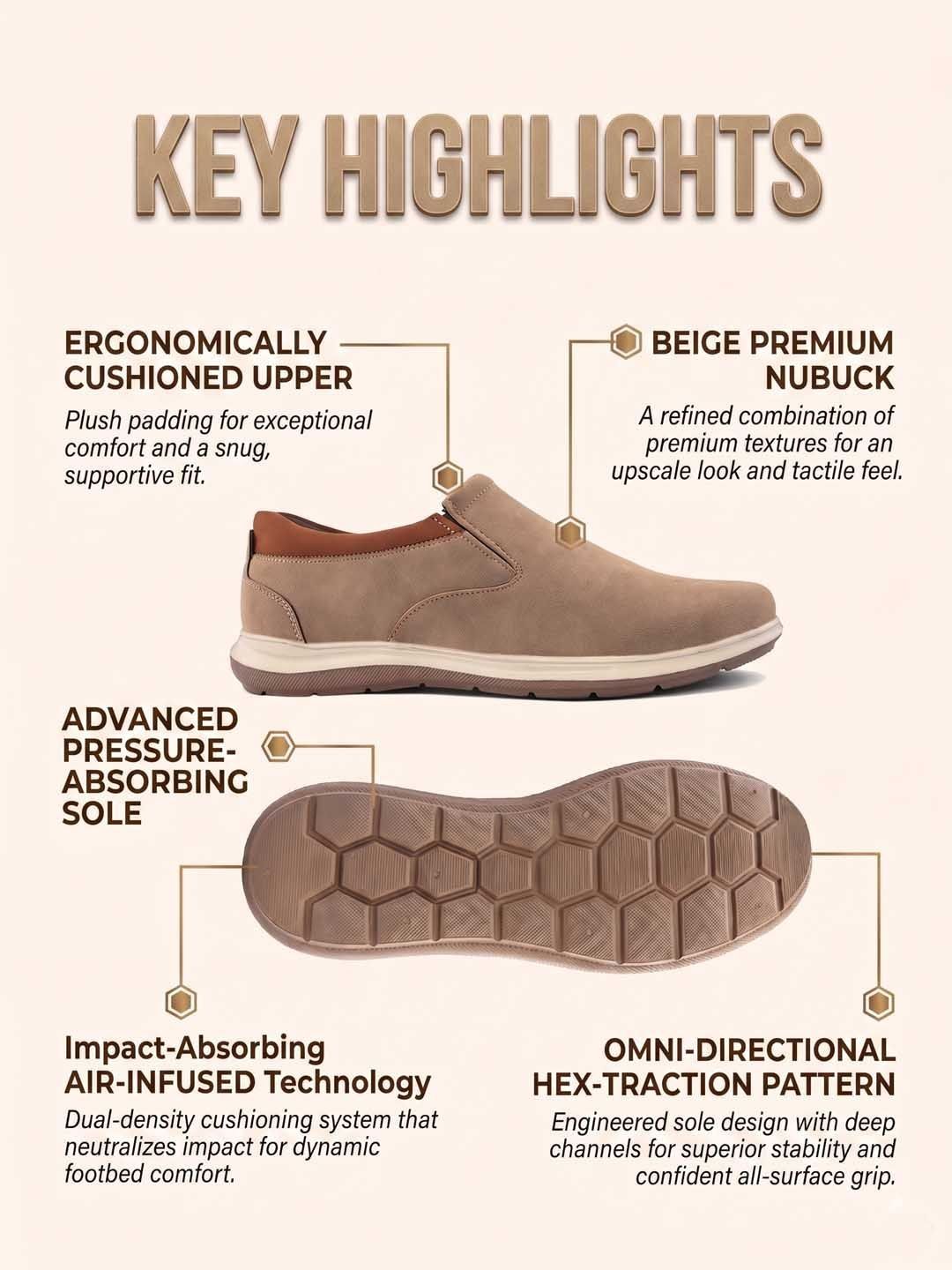 Venture Nubuck Leather Lightweight Loafers - Multiple Colors Available