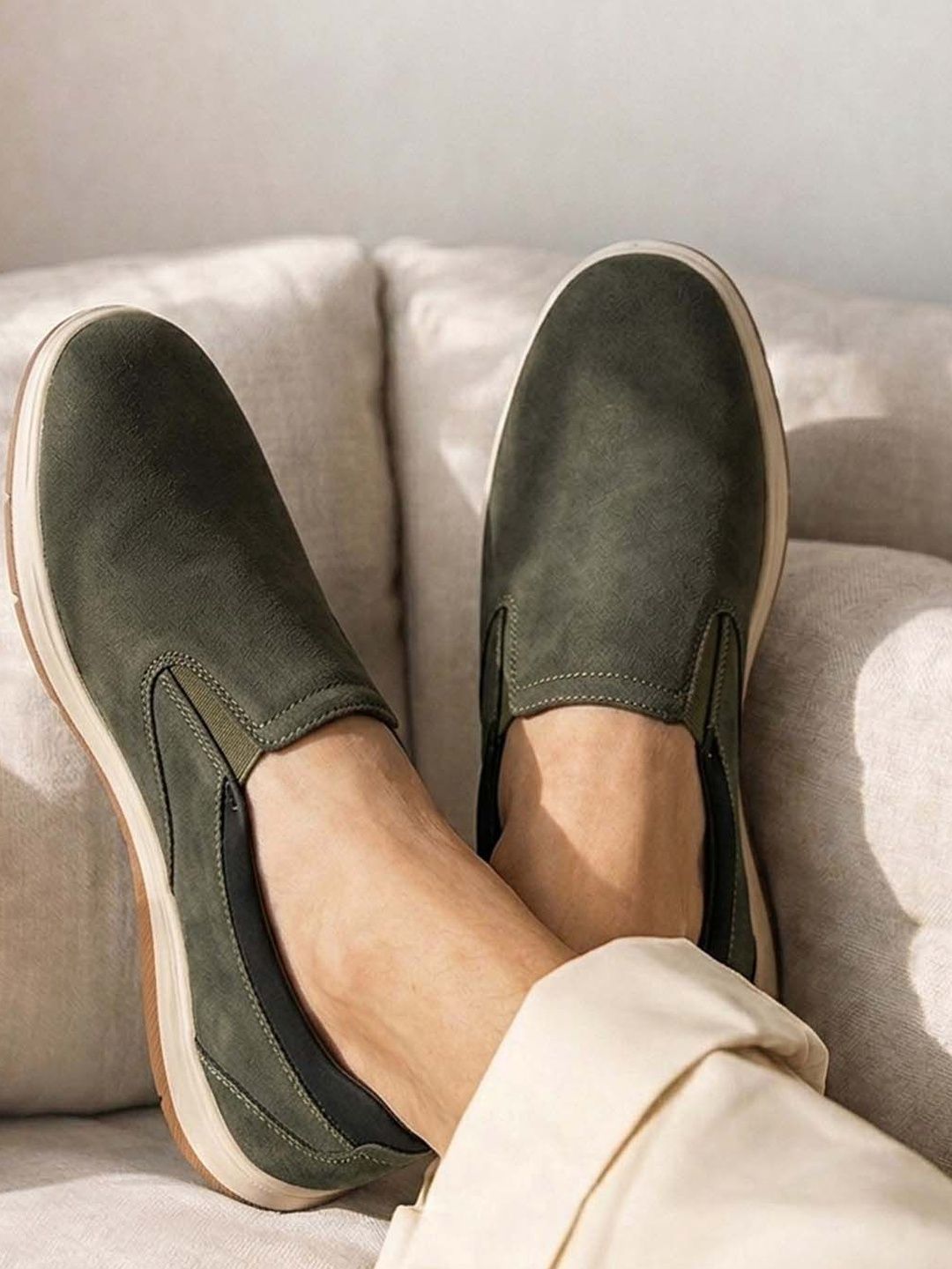 Venture Nubuck Leather Lightweight Loafers - Multiple Colors Available