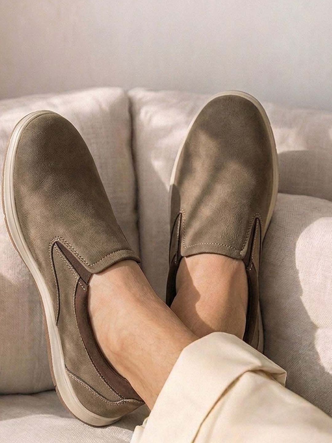 Venture Nubuck Leather Lightweight Loafers - Multiple Colors Available