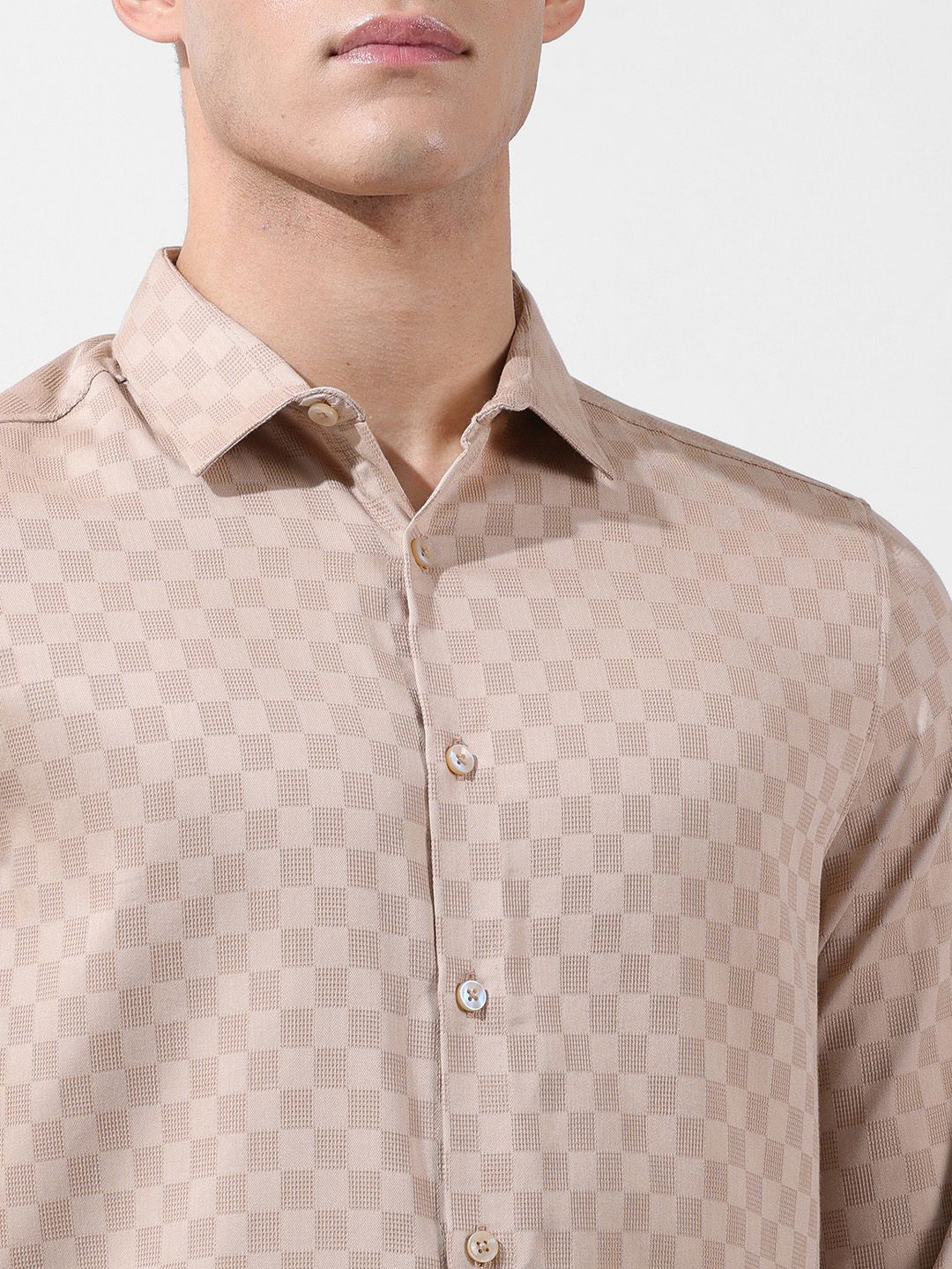 Verona Slim Fit Textured Casual/Formal Shirt - Multiple Colors