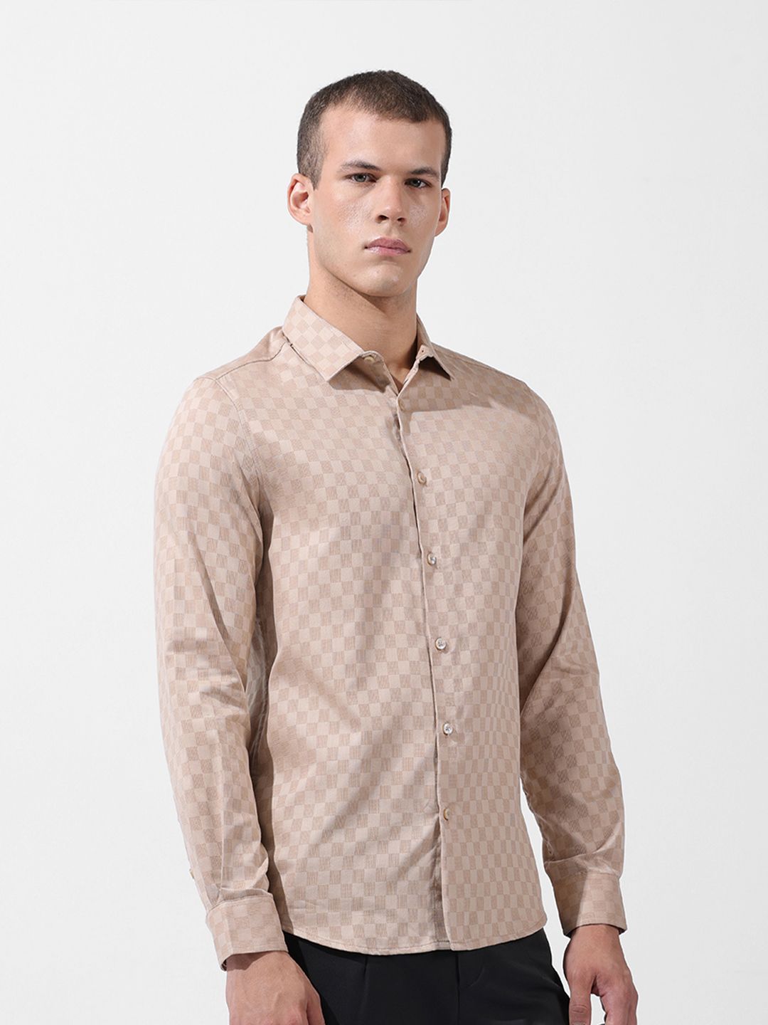 Verona Slim Fit Textured Casual/Formal Shirt - Multiple Colors