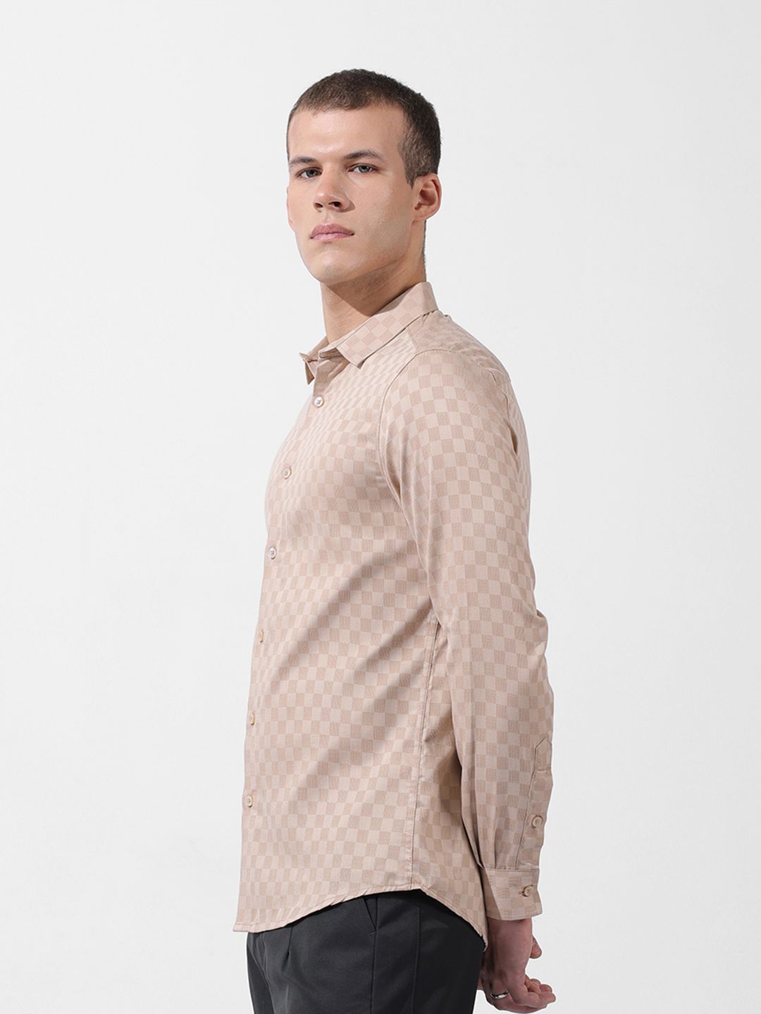 Verona Slim Fit Textured Casual/Formal Shirt - Multiple Colors