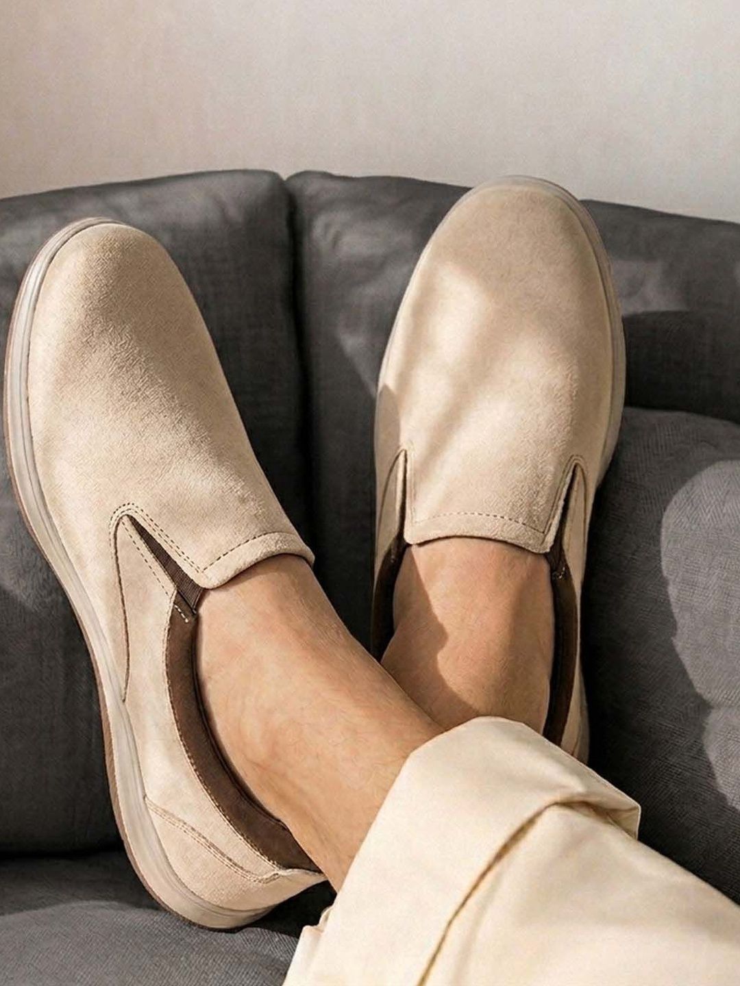 Venture Nubuck Leather Lightweight Loafers - Multiple Colors Available