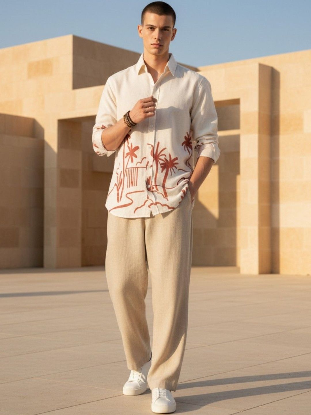 Solara Holiday Everyday Casual Men's Shirt - Multiple Colors Available