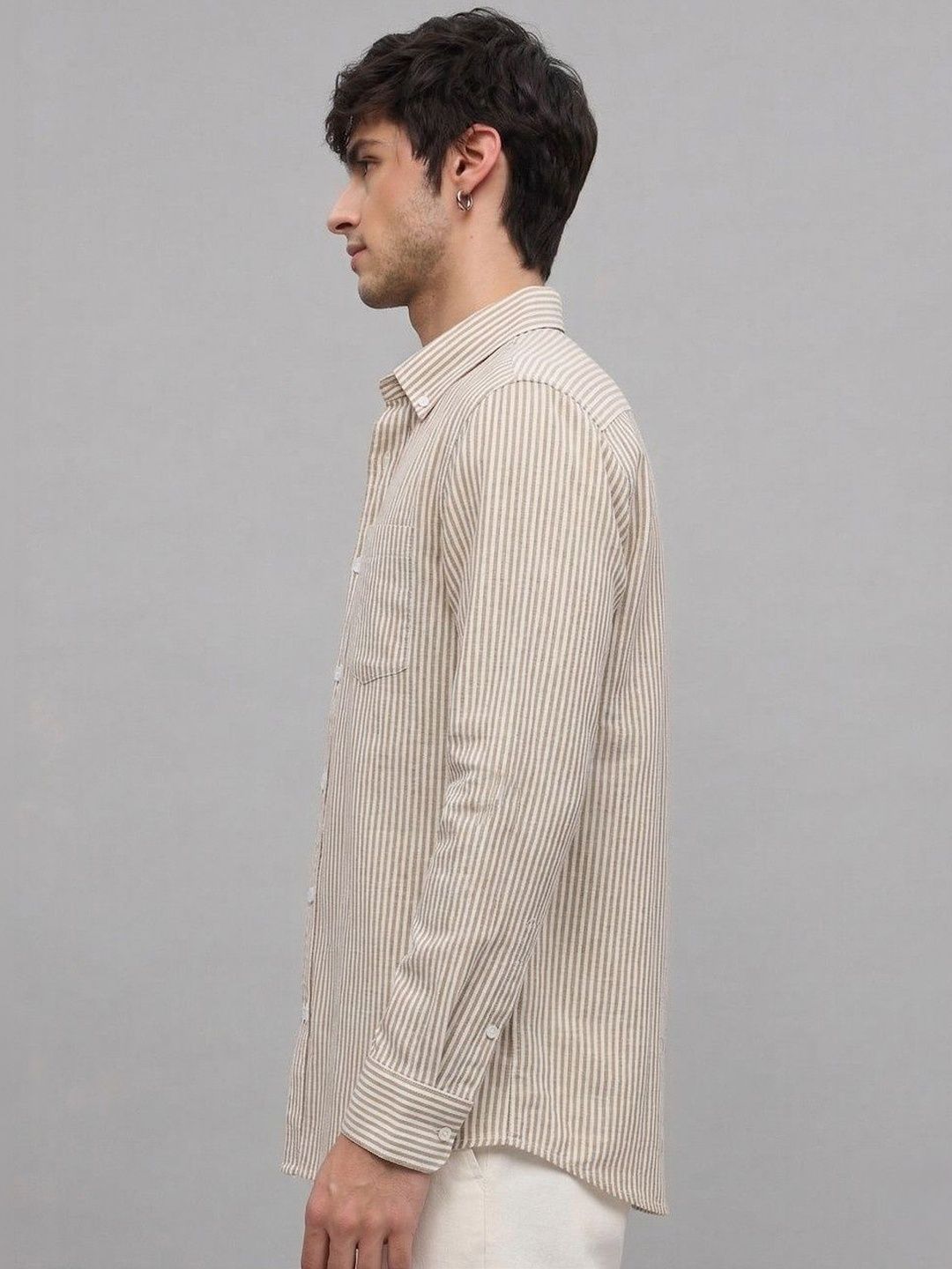 Sterling Striped Semi-Formal Men's Shirt - Multiple Colors Available