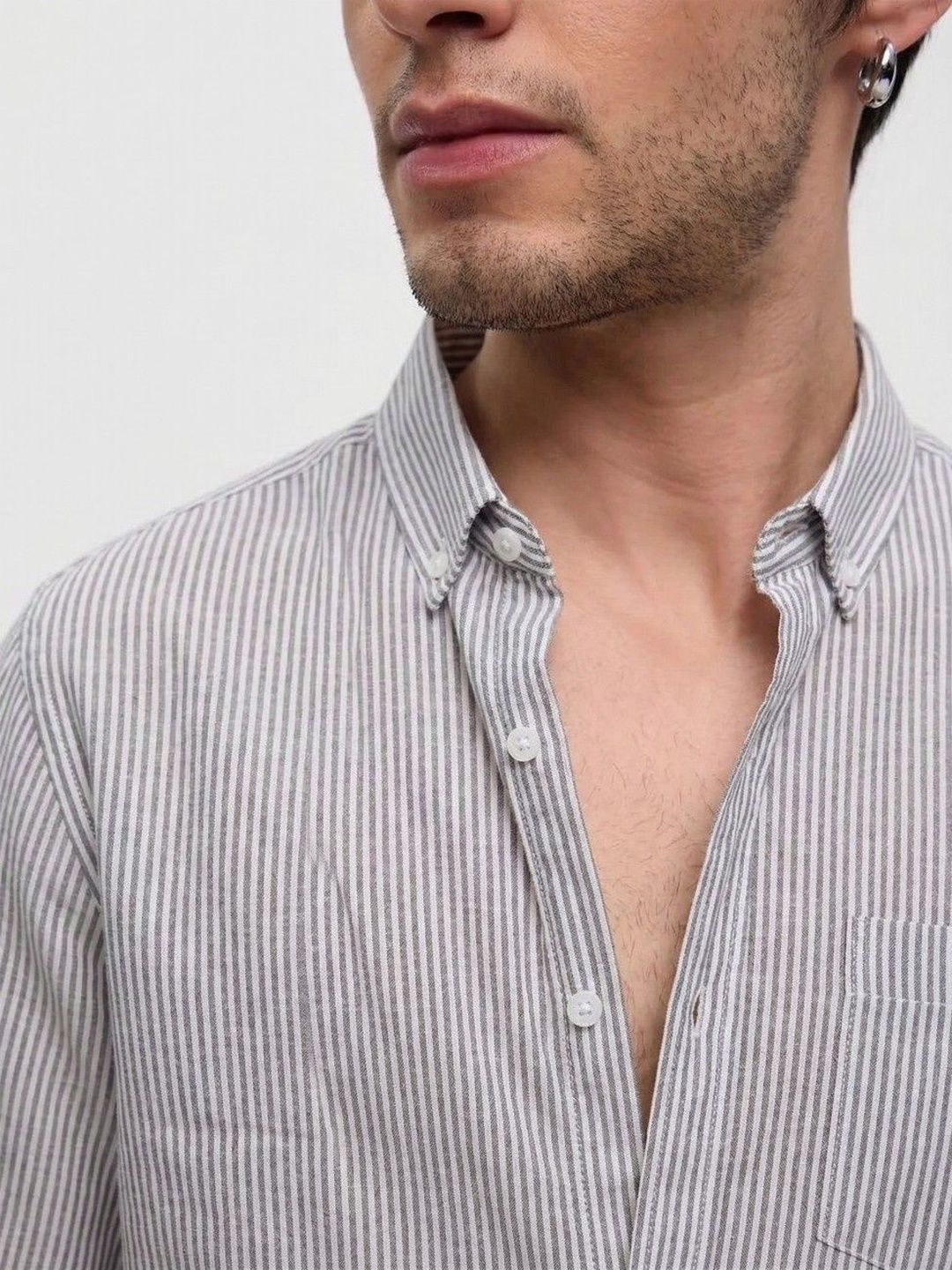 Sterling Striped Semi-Formal Men's Shirt - Multiple Colors Available