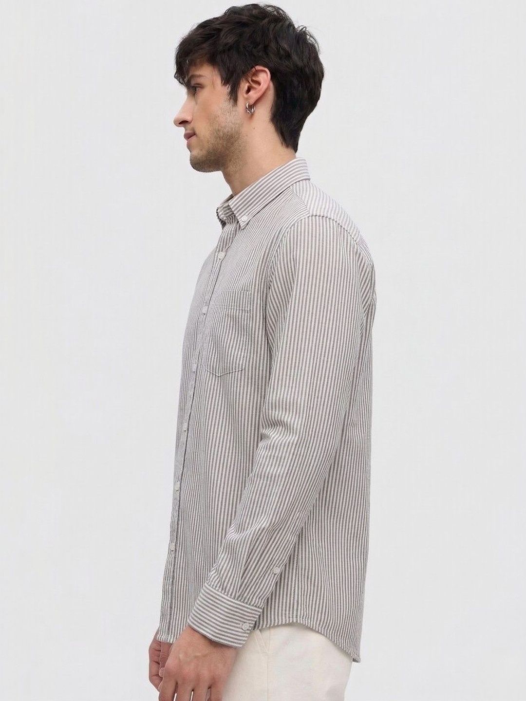 Sterling Striped Semi-Formal Men's Shirt - Multiple Colors Available