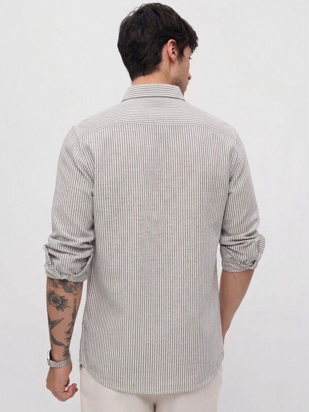 Sterling Striped Semi-Formal Men's Shirt - Multiple Colors Available