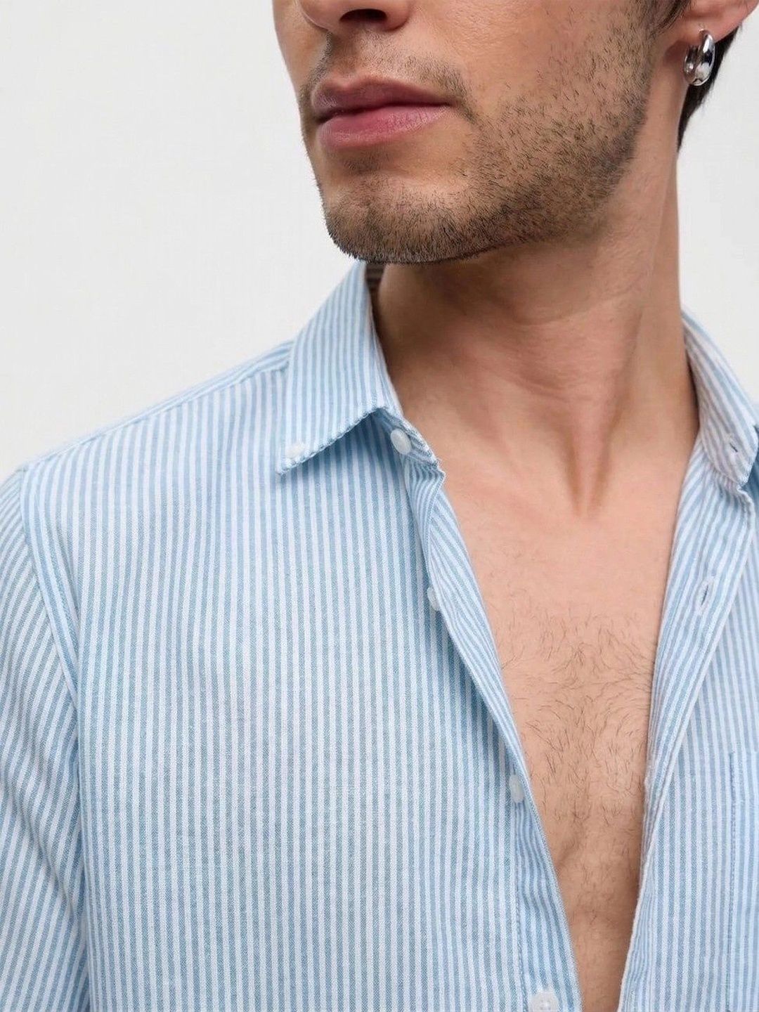 Sterling Striped Semi-Formal Men's Shirt - Multiple Colors Available