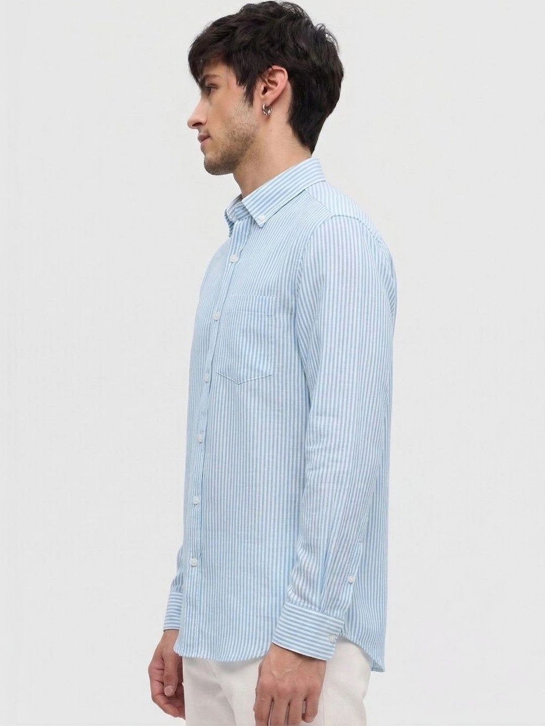Sterling Striped Semi-Formal Men's Shirt - Multiple Colors Available