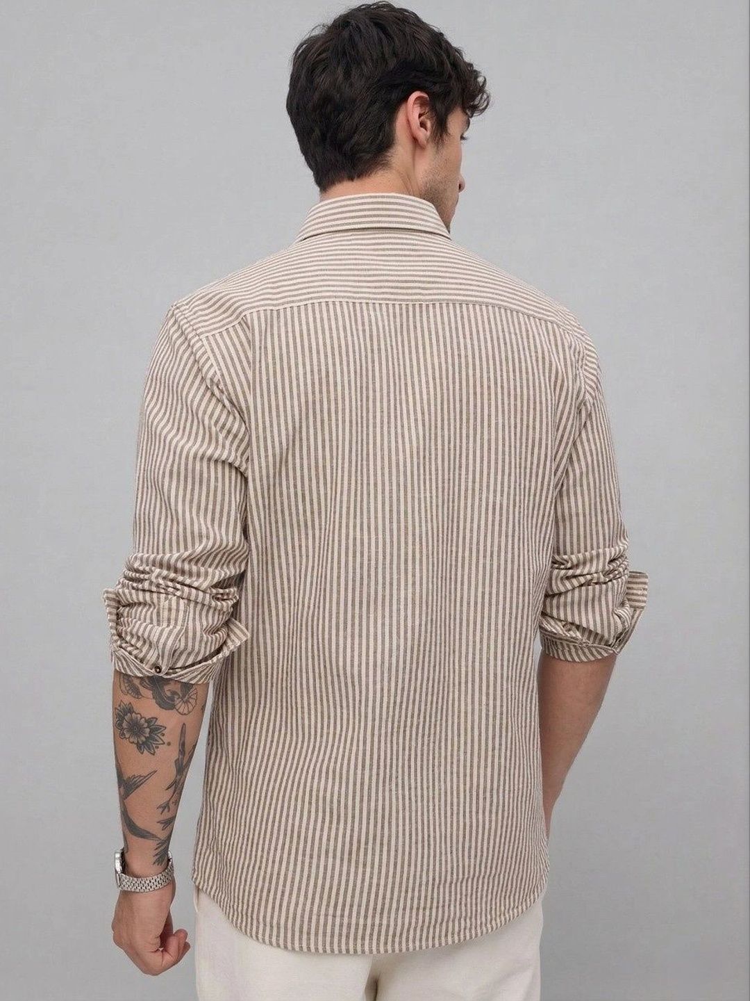 Sterling Striped Semi-Formal Men's Shirt - Multiple Colors Available