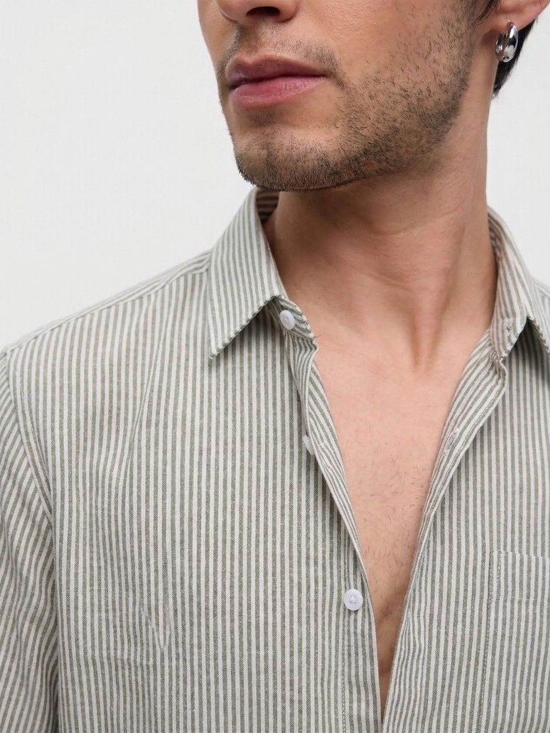 Sterling Striped Semi-Formal Men's Shirt - Multiple Colors Available