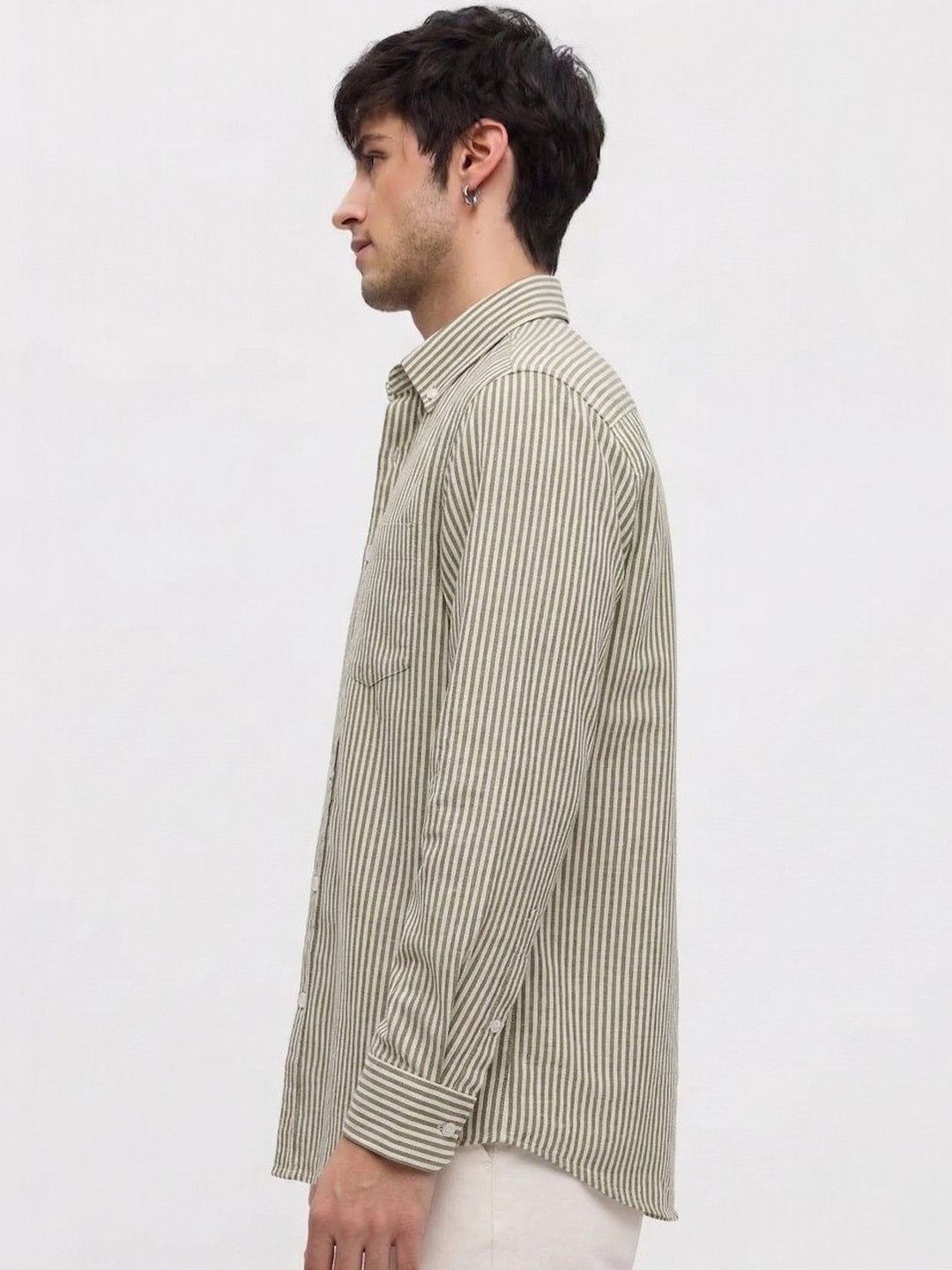 Sterling Striped Semi-Formal Men's Shirt - Multiple Colors Available