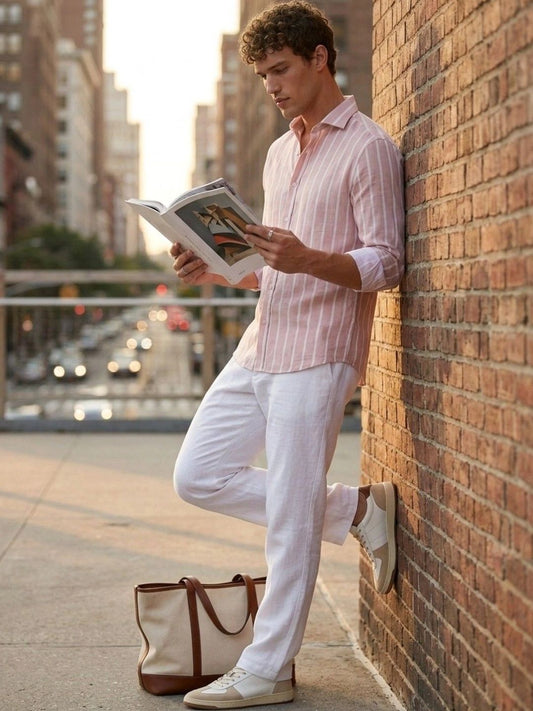 Falcon Guild-Men's Clothing-Shirts-Free Delivery-Formal-Casual-Holiday-Wedding-Solid-Printed-Striped-Cotton-Linen-Shirts-Apparel-Fashion-Accessories-Global International Shipping-USA-Canada
