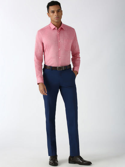 Peterio Cross Hatch Cotton Formal Men's Shirt - Multiple Colors Available