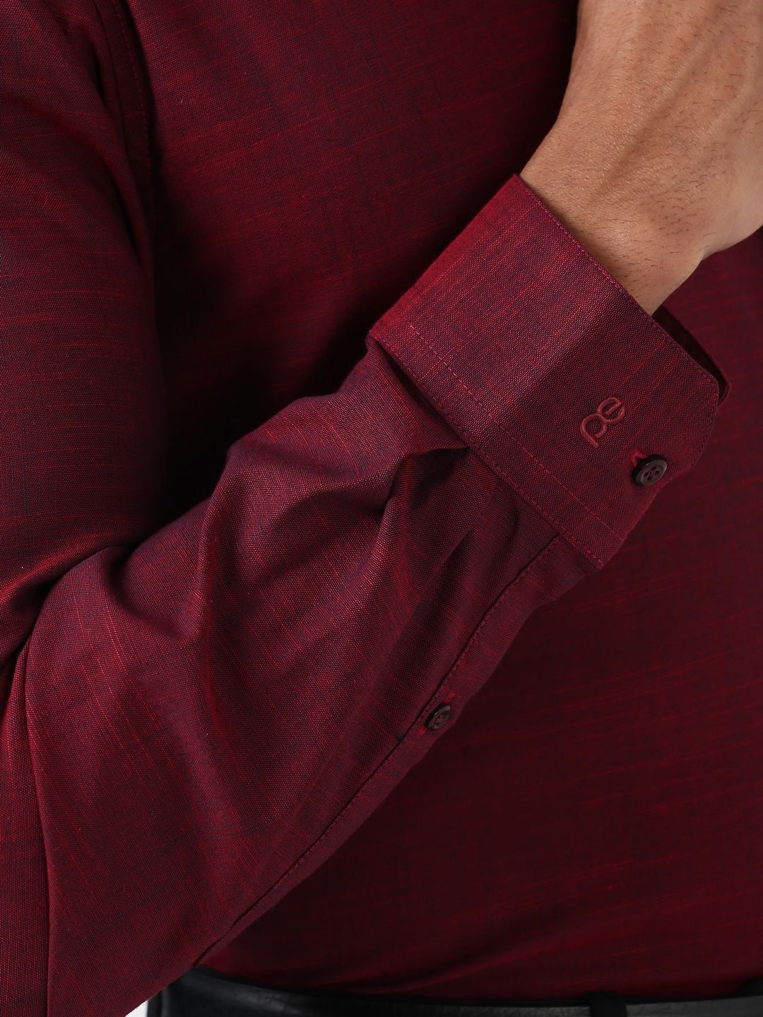 Peterio Cross Hatch Cotton Formal Men's Shirt - Multiple Colors Available