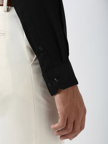 Peterio Cross Hatch Cotton Formal Men's Shirt - Multiple Colors Available