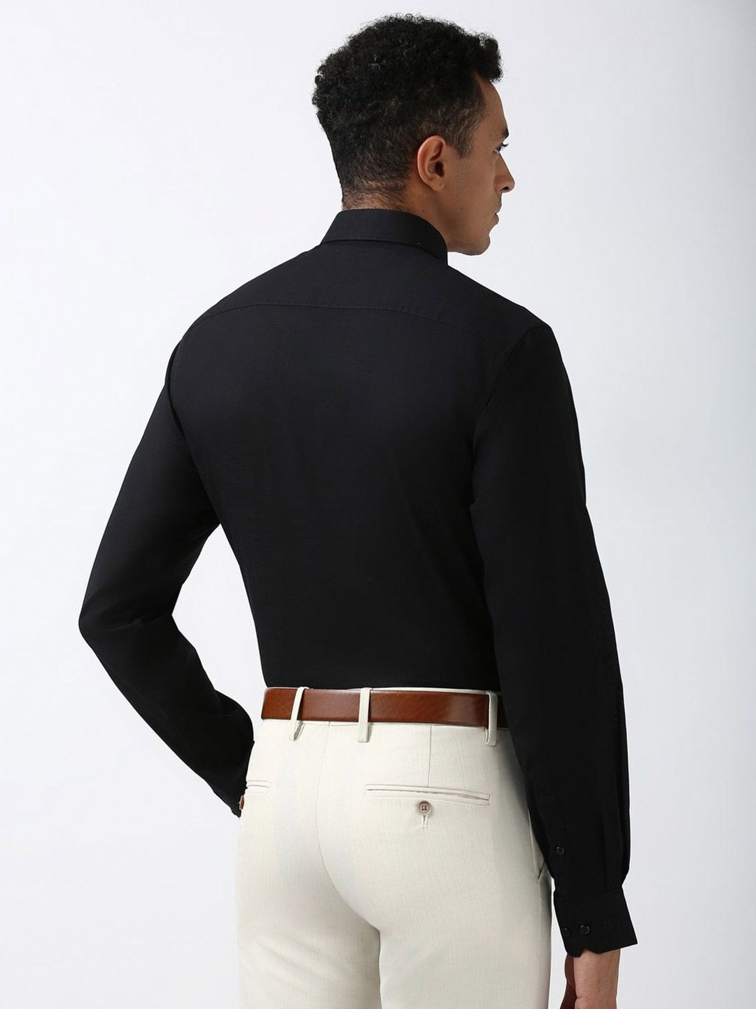 Peterio Cross Hatch Cotton Formal Men's Shirt - Multiple Colors Available