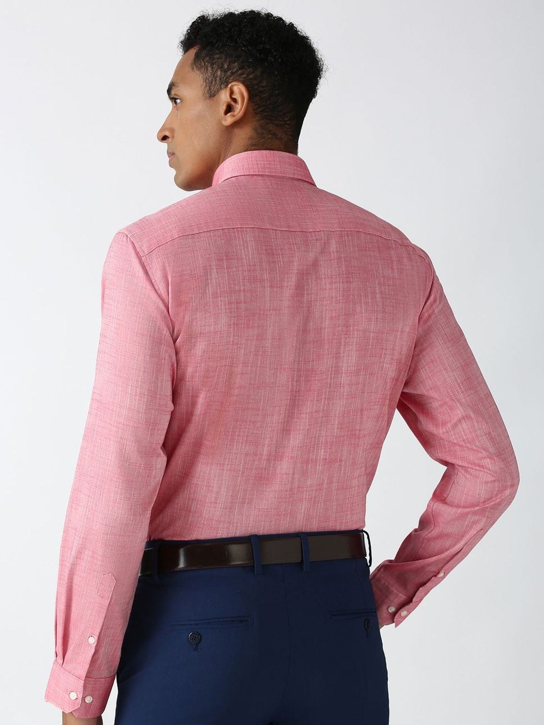Peterio Cross Hatch Cotton Formal Men's Shirt - Multiple Colors Available