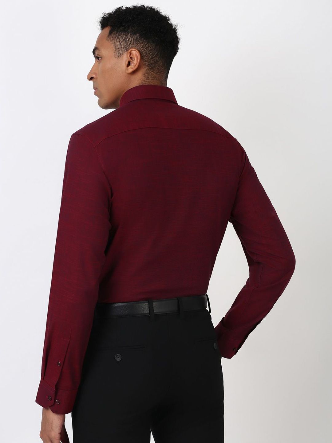 Peterio Cross Hatch Cotton Formal Men's Shirt - Multiple Colors Available