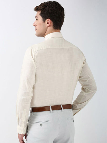 Peterio Cross Hatch Cotton Formal Men's Shirt - Multiple Colors Available