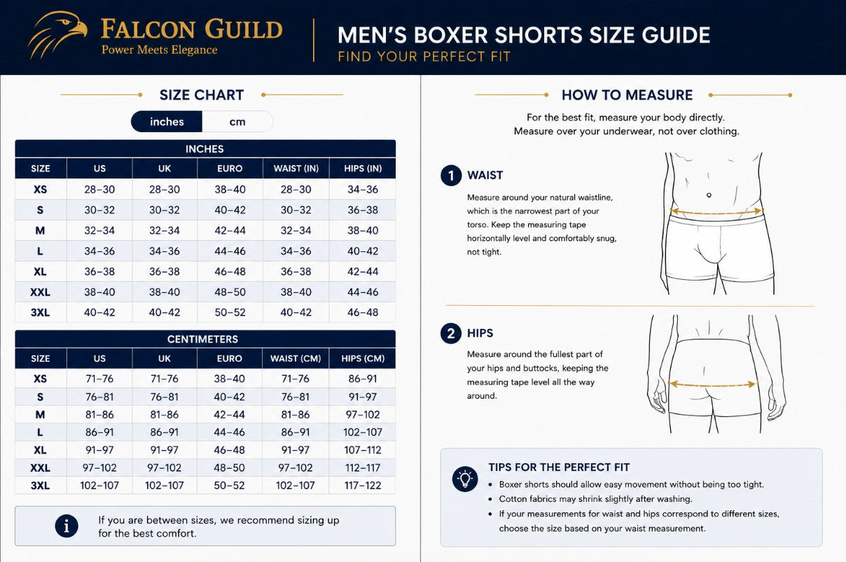 Falcon Guild-Men's Bottoms-Trousers-Pants-Khakhis-Chinos-Boxers-Underwear-Shorts-Trendy-Quality-Modern-Men's moisture-wicking-Premium fabrics breathable men's boxers-Comfortable men's boxer shorts-Global International Shipping-USA-Canada
