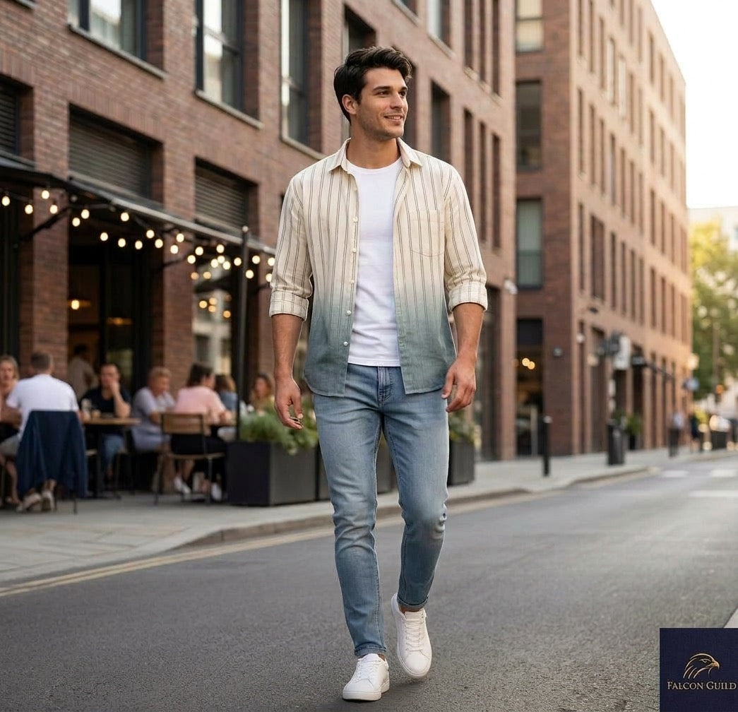 Falcon Guild-Men's Clothing-Shirts-Free Delivery-Formal-Casual-Holiday-Wedding-Solid-Printed-Striped-Cotton-Linen-Shirts-Apparel-Fashion-Accessories-Global International Shipping-USA-Canada