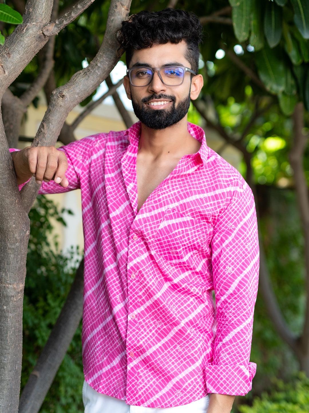 Averio Leheriya Printed Relaxed Fit Everyday Men's Shirt - Multiple Colors Available