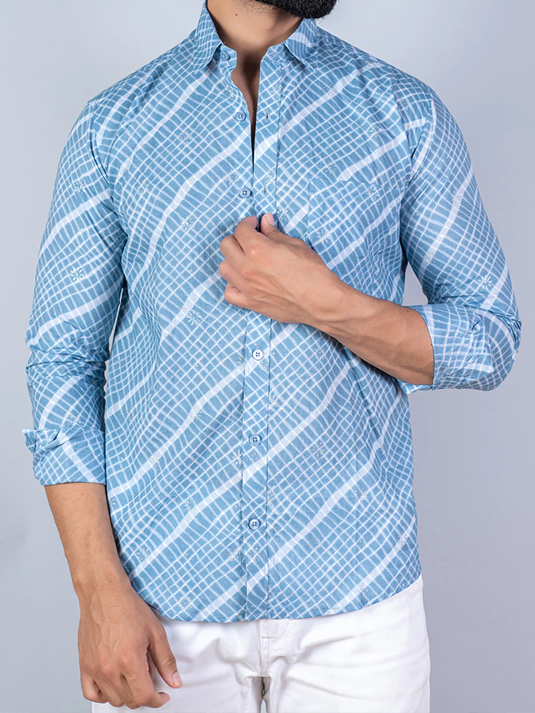 Averio Leheriya Printed Relaxed Fit Everyday Men's Shirt - Multiple Colors Available