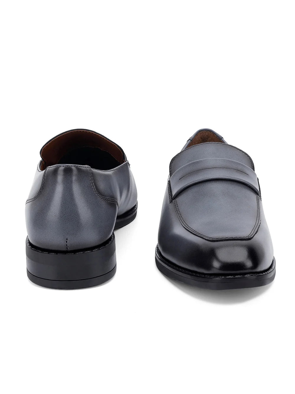 Monarch Leather Handcrafted Dual Tone Slip-On Shoes - Multiple Colors Available