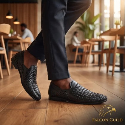 Dynasty Heritage Faux Leather Slip-On Loafers - Multiple Colors Available